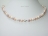 Harmony Lavender Peach W Roundish Pearl Necklace_6-7mm