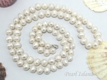 36 Inch Countessa Long Rope Pearl Necklace 9mm White