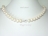 Countessa White Freshwater Circle Pearl Necklace 9-10mm