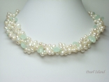 Oval Pearls & Jade