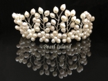 Pretty Princess Freshwater Pearl Wedding Tiara