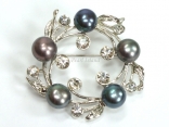 Pearl Brooches