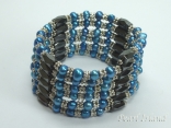 Turquoise Pearls Magnetic Necklace / Bracelet