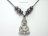 Black Pearl with Lucky Buddha Necklace